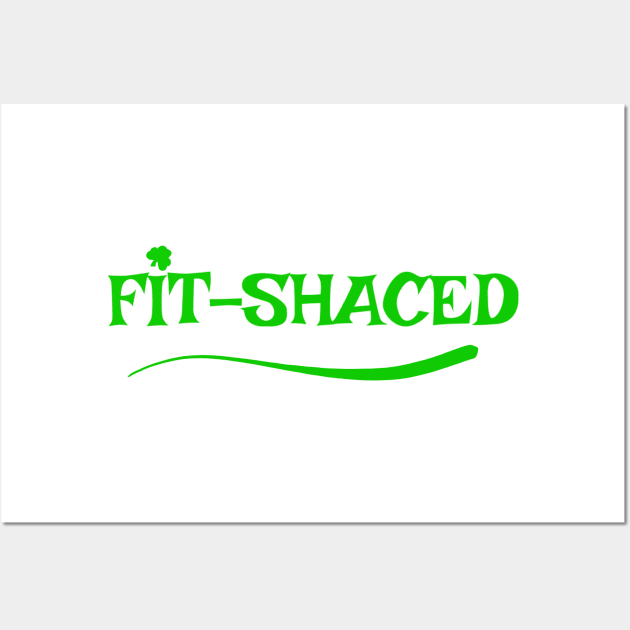 Fit Shaced Green Wall Art by Danispolez_illustrations